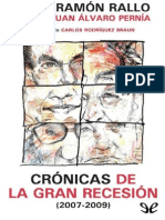 Cr�nicas de la Gran Recesi�n (2007-2009) de Juan Ram�n Rallo Juli�n r1.0