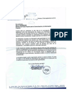 Carta SNTP a Delcy Rodriguez. Derecho a La Información Pública