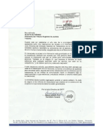 Carta SNTP a Gladys Gutierrez. Derecho a La Información Pública