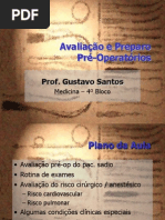 Avaliac3a7c3a3o e Preparo Prc3a9 Operatc3b3rios