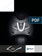 Piaggio X10 Brochure en