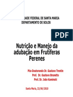 Fertilidade Do Solo Frutiferas - UFSM PDF