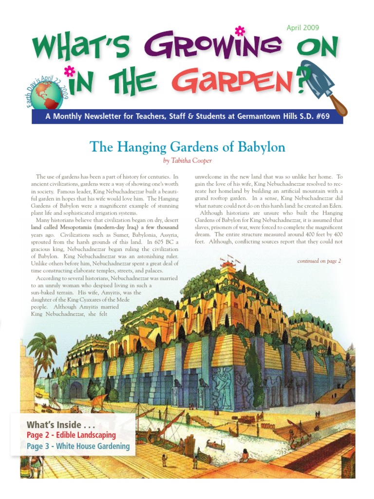 The Hanging Gardens of Babylon PDF Babylon Nebuchadnezzar Ii