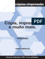 Cópias, impressões e serviços gráficos