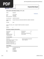 Payment Risk Report