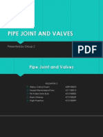 Pipe Joint and Valves