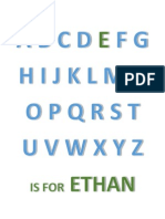E Is For Ethan