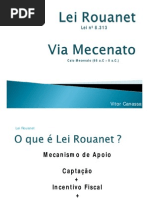 Lei Rouanet Sem Segredos