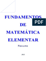 Fundamentos de Matemática Elementar