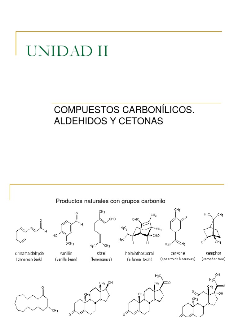 Metodos de Obtencion de Aldehidos y Cetonas Cetona