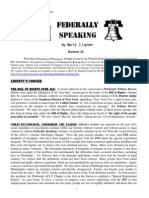 Federally Speaking 26 by Barry J. Lipson, Esq