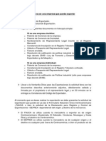 Requisitos de Expo