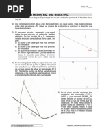 Repaso Mediatriz Bisectriz