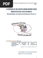 MAABE-Metodologias de Operacionalização I - Plano de Avaliação