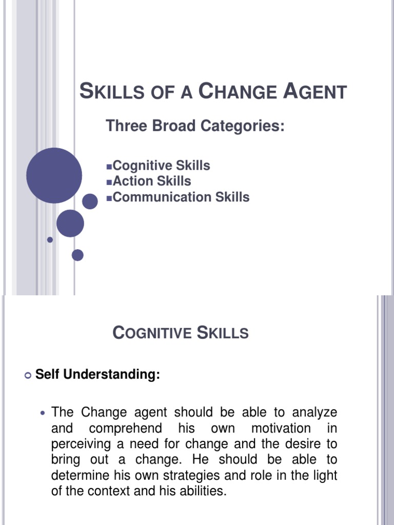 Change Agent | PDF