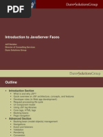 Introduction To Javaserver Faces: Jeff Swisher Director of Consulting Services Dunn Solutions Group