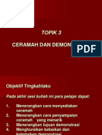 TOPIK 3-Ceramah