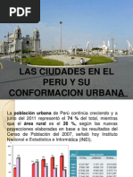 Ciudades Del Peru - Conformacion Urbana
