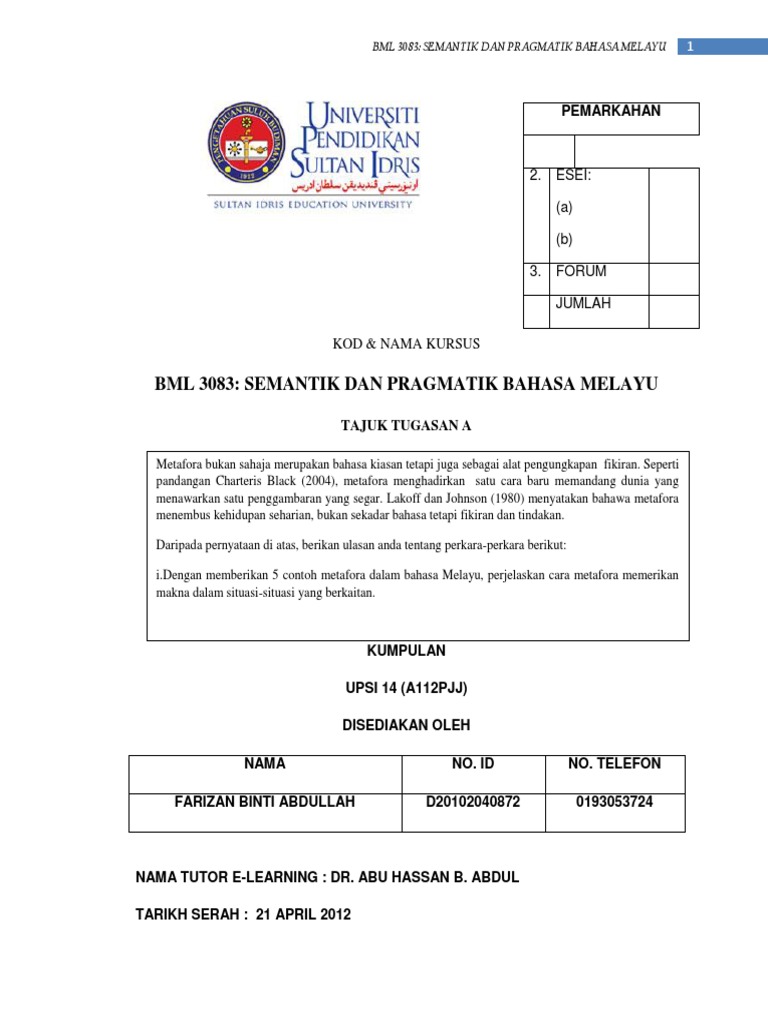 Http Azam09.blogspot.com 2009 08 Contoh-pendahuluan-jenis-persoalan3.html M 1