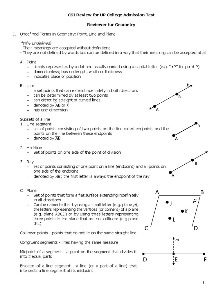 Reviewer Geometry | Triangle | Perpendicular