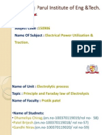 Eput,Faraday Law & Electrolysis 5(a)Rollno(57,58,59)