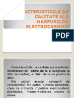 Caracteristicile de Calitate Ale Marfurilor Electrocasnice