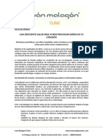 2014 09 25 Una Deficiente Salud Oral Puede Afectar A Tu Corazón