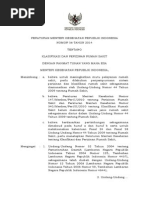 Download PMK No 56 Ttg Klasifikasi Dan Perizinan Rumah Sakit by Melissa Johnson SN241307059 doc pdf