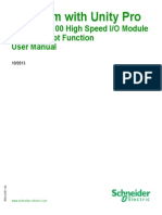 Quantum With Unity Pro: 140 HLI 340 00 High Speed I/O Module With Interrupt Function User Manual