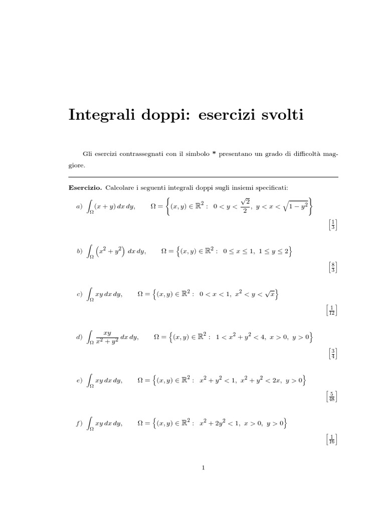 Esercitazioni Di Analisi Matematica 1 Bramanti Esculapio Pdf Download