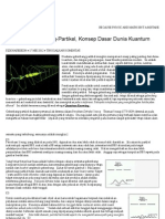 Dualisme Gelombang-Partikel, Konsep Dasar Dunia Kuantum - Small Science