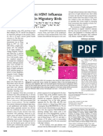 Highly Pathogenic H5N1 Influenza Virus Infection in Migratory Birds