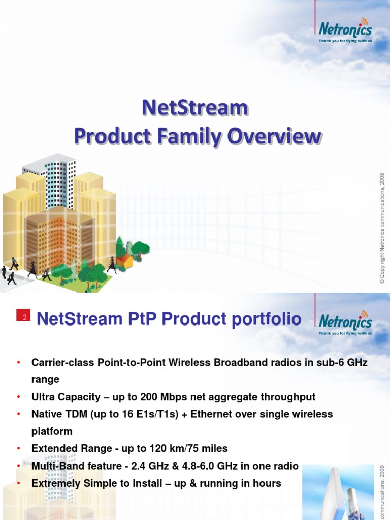 Netronics NetStream Product Family Overview Download Free PDF
