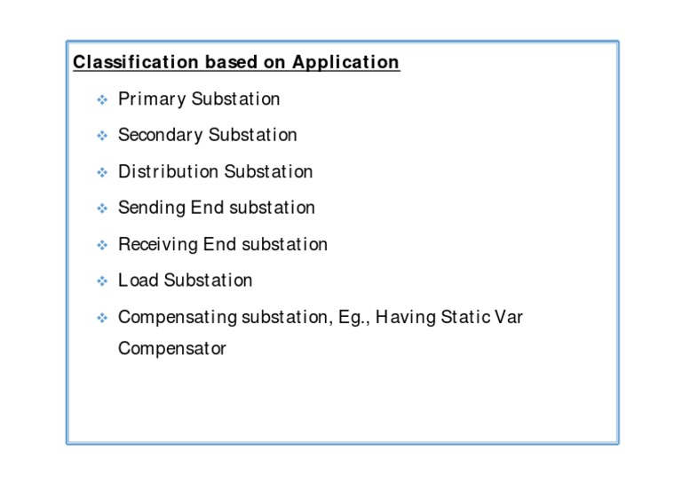 6.basics of Substations | PDF | Science & Mathematics | Computers