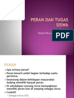 Peran Dan Tugas Siswa - Kelas Vii 14-15