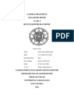 Laporan Praktikum Bentuk Kepemilikan Bisnis