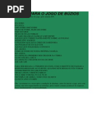 Rezas Para o Jogo de Búzios