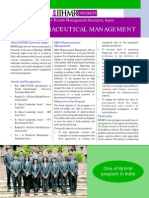 MBA PHARMACEUTICAL MANAGEMENT Flyer (Sept 2014)