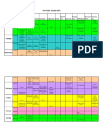 Time Table