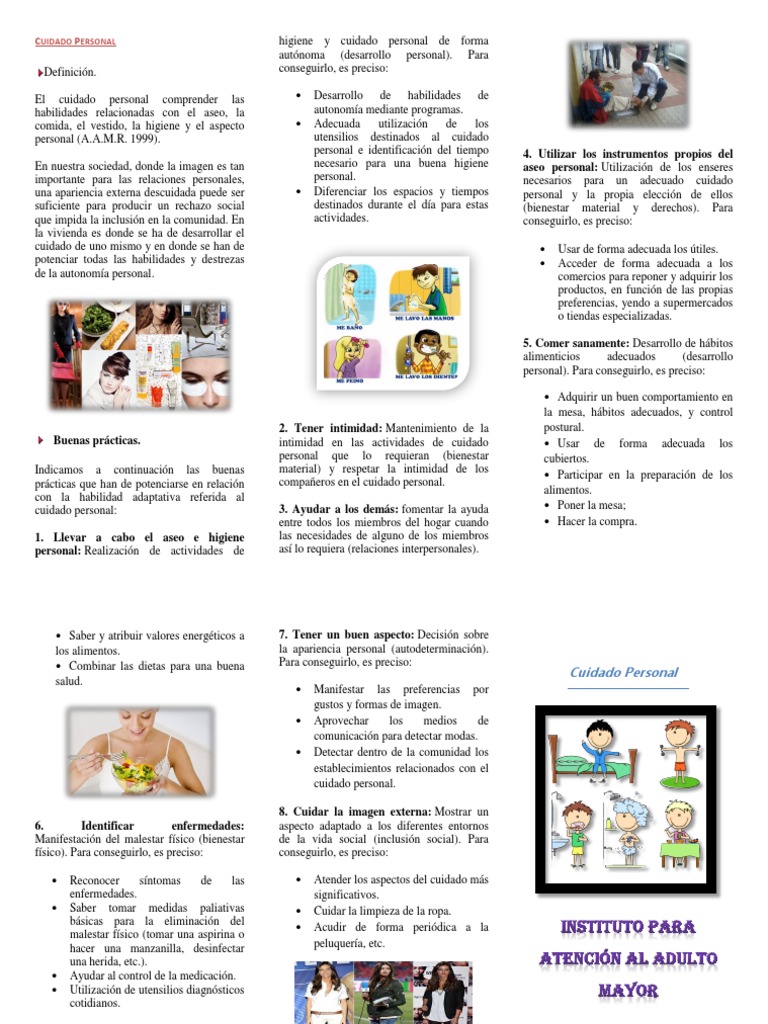 Cuidado Personal Alimentos Bienestar