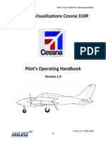 Military Visualizations Cessna 310R POH