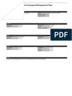 ICT Admin IS Project Management Plan: Dates