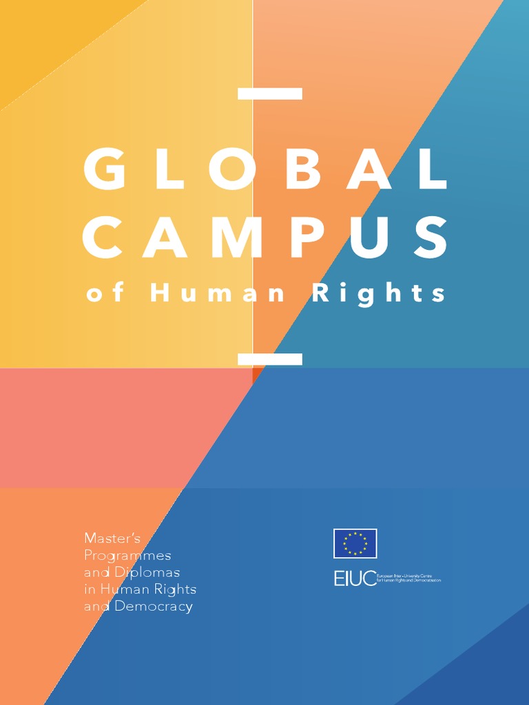 GC Brossura 2014 PDF Master's Degree Human Rights