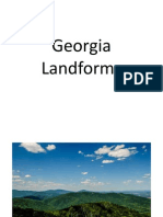 georgia landforms