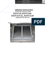 En ENSOL - Inroof Installation Instruction Slate Roof