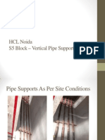 HCL Noida - Vertical Pipe Support Detail
