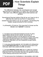 Theories of Science 1