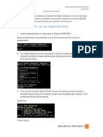 Creacion Base Datos MYSQL