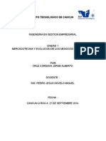 Unidad 1 Mercadotecnia y Evolucion de Los Negocios Electronicos