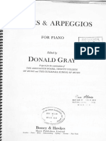 Donald Gray - Scales & Arpegios For Piano
